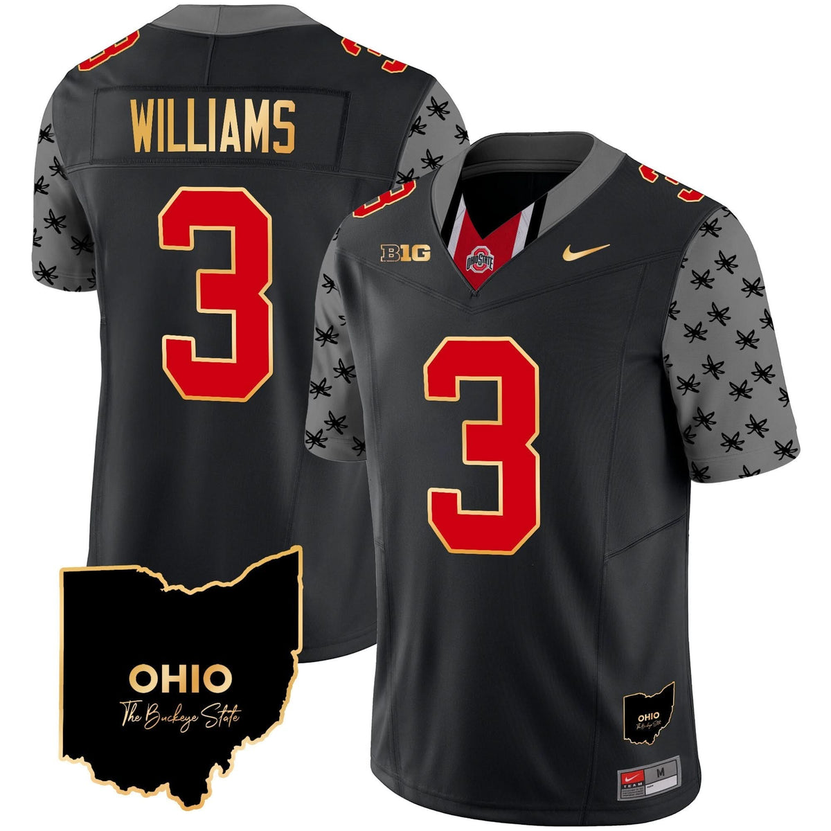 OSB 2024 Home Patch Gold Trim Vapor Limited Jersey V2