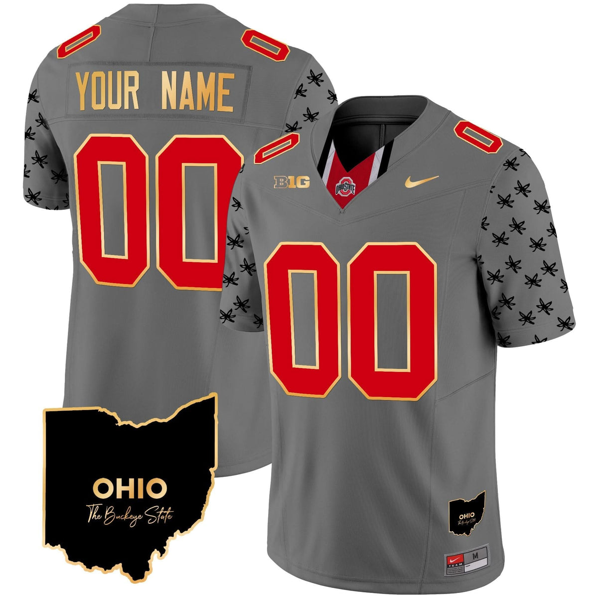 OSB 2024 Home Patch Gold Trim Vapor Limited Custom Jersey V2