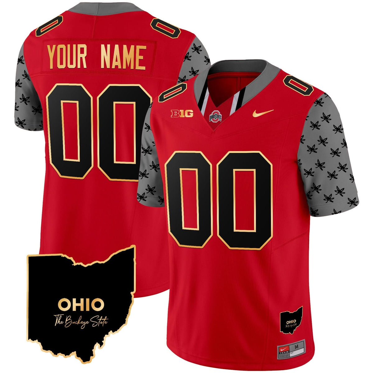 OSB 2024 Home Patch Gold Trim Vapor Limited Custom Jersey V2