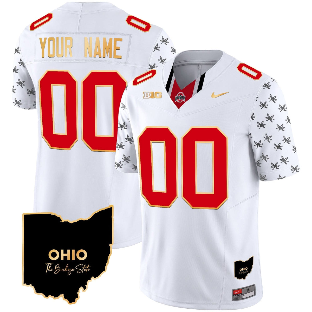 OSB 2024 Home Patch Gold Trim Vapor Limited Custom Jersey V2