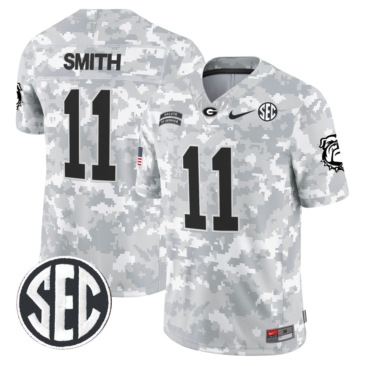 GB 2024 Salute to Service Vapor Limited Jersey - Arctic Camo