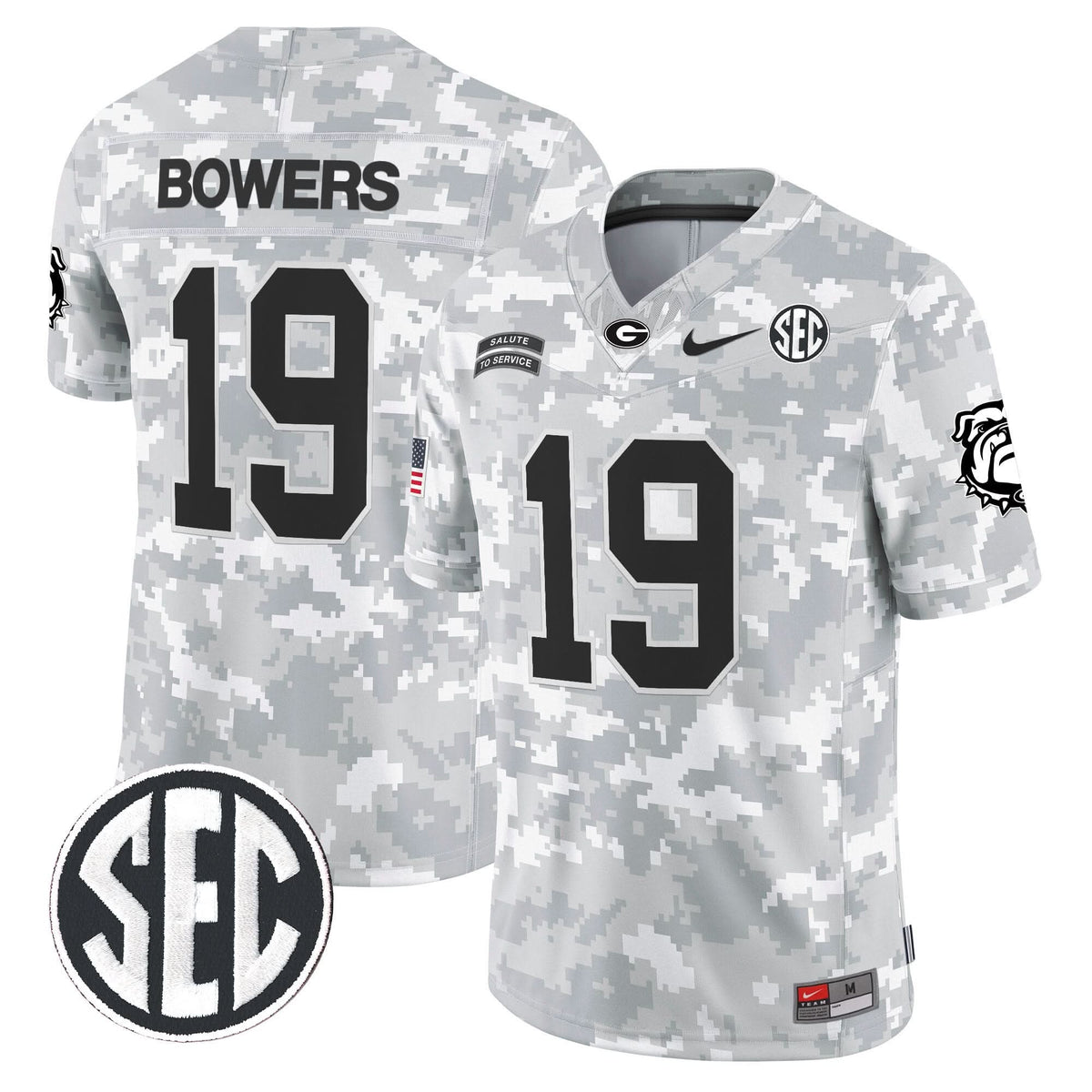 GB 2024 Salute to Service Vapor Limited Jersey - Arctic Camo