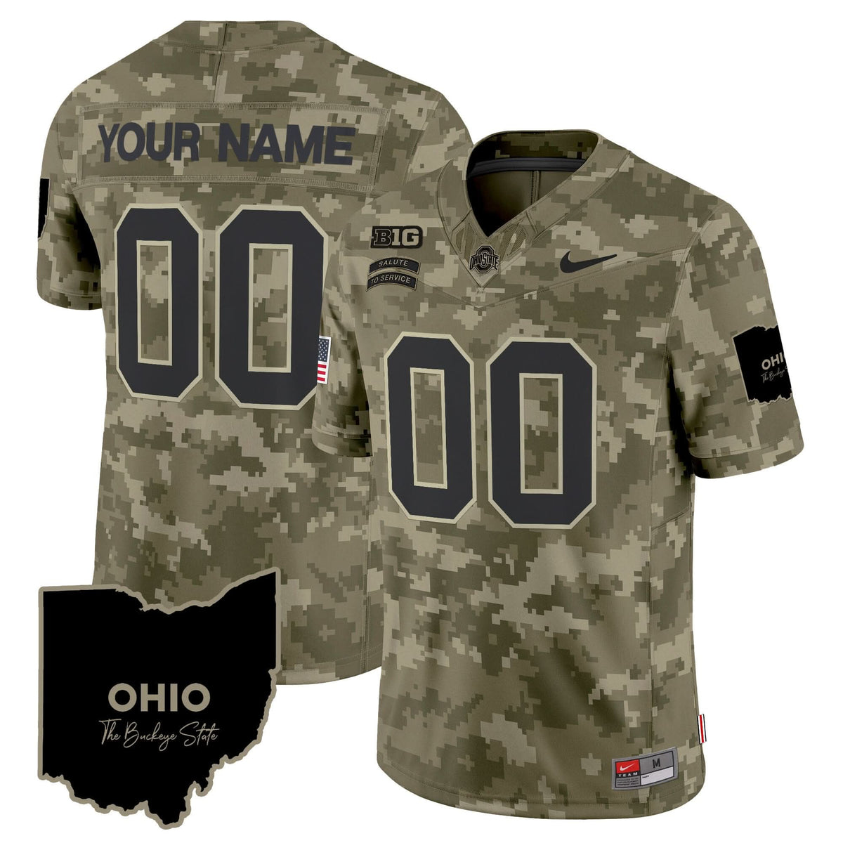 OSB 2024 Salute to Service Vapor Limited Custom Jersey