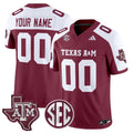 Aggies 2025 Vapor Limited Custom Jersey