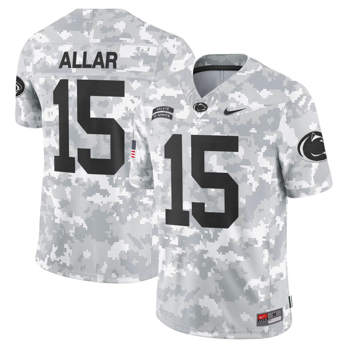 PSU 2024 Salute to Service Vapor Limited Jersey - Arctic Camo