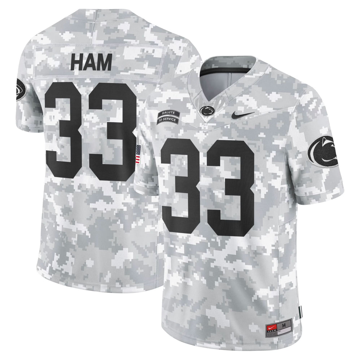 PSU 2024 Salute to Service Vapor Limited Jersey - Arctic Camo