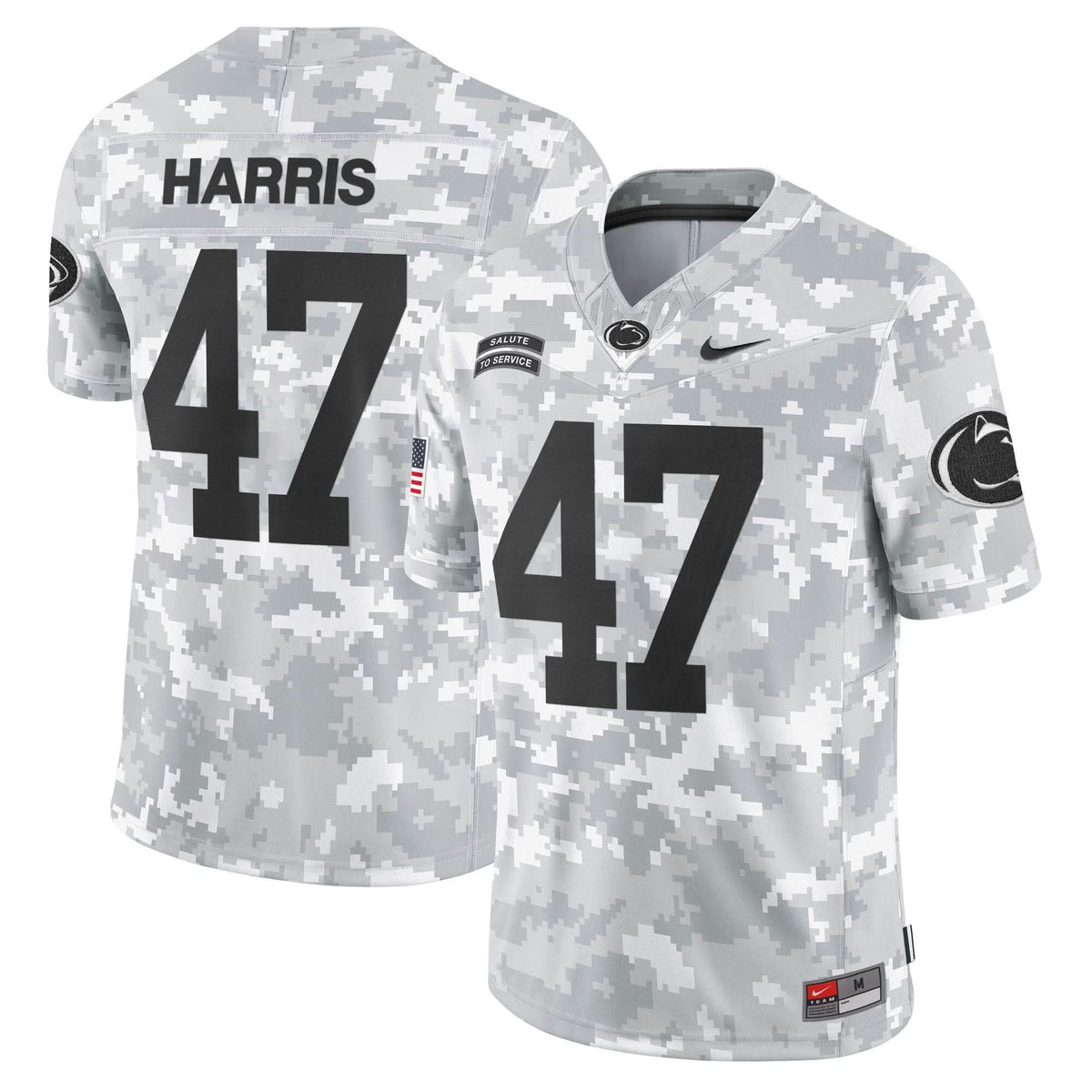 PSU 2024 Salute to Service Vapor Limited Jersey - Arctic Camo