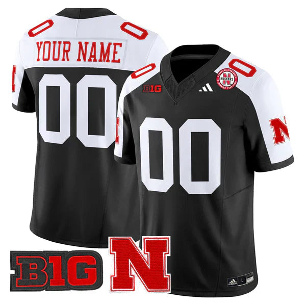 Custom Nebraska Football 2025 "Blackout" Jersey