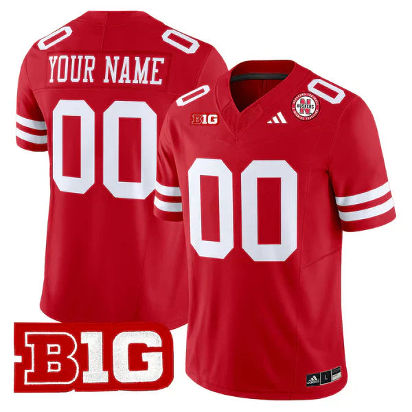 Custom Nebraska Football 2025 "Blackout" Jersey