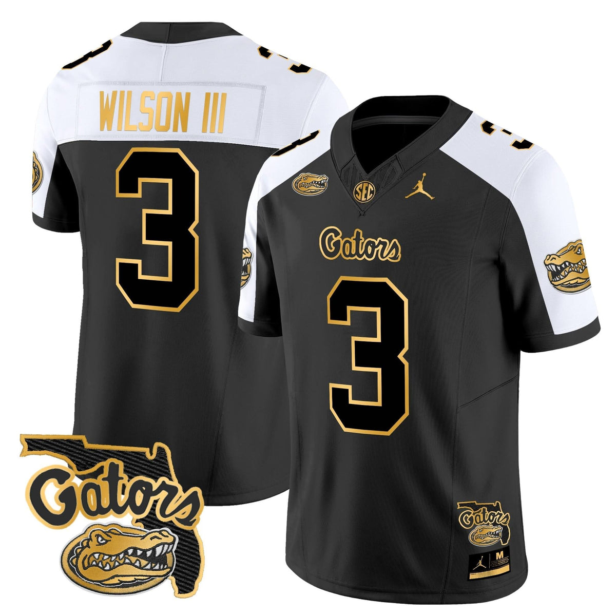 FG 2024 Florida Patch Gold Vapor Limited Jersey