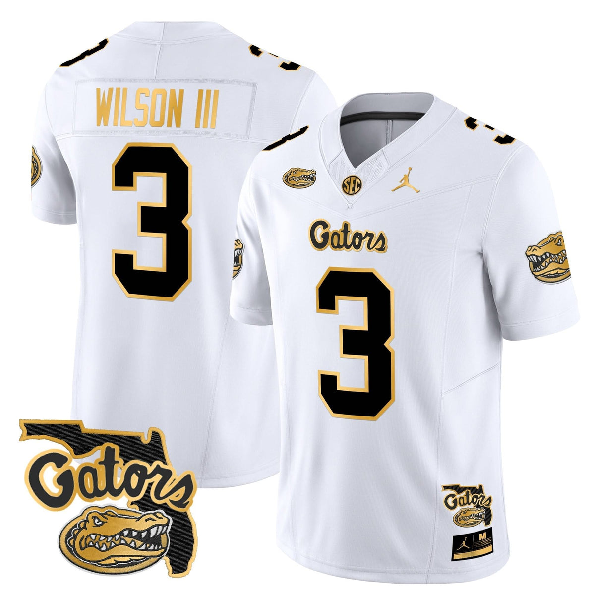 FG 2024 Florida Patch Gold Vapor Limited Jersey
