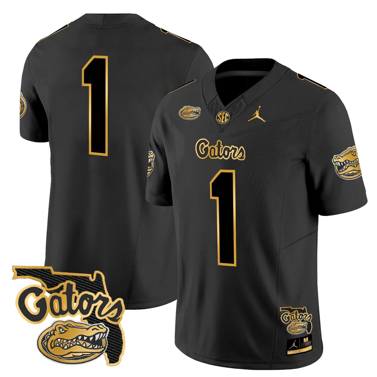 FG 2024 Florida Patch Gold Vapor Limited Jersey
