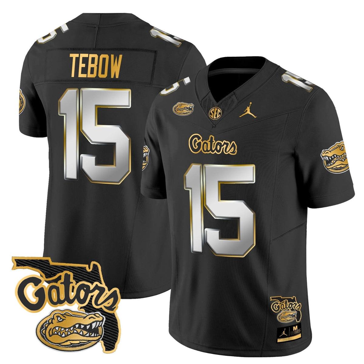 FG 2024 Florida Patch Gold Vapor Limited Jersey