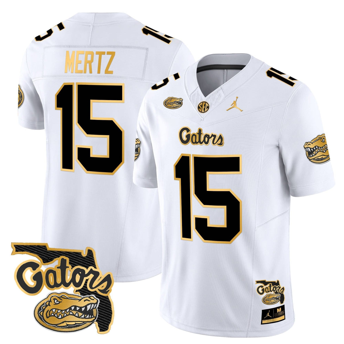 FG 2024 Florida Patch Gold Vapor Limited Jersey