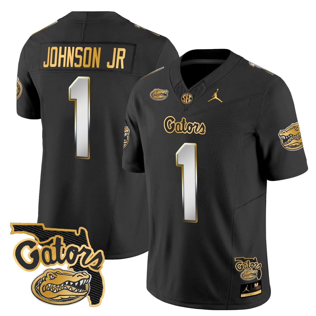 FG 2024 Florida Patch Gold Vapor Limited Jersey