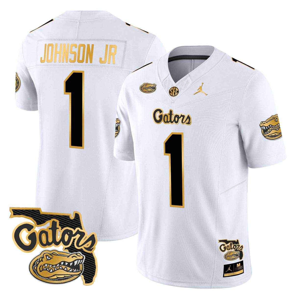 FG 2024 Florida Patch Gold Vapor Limited Jersey