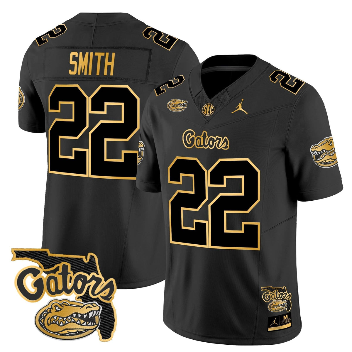 FG 2024 Florida Patch Gold Vapor Limited Jersey