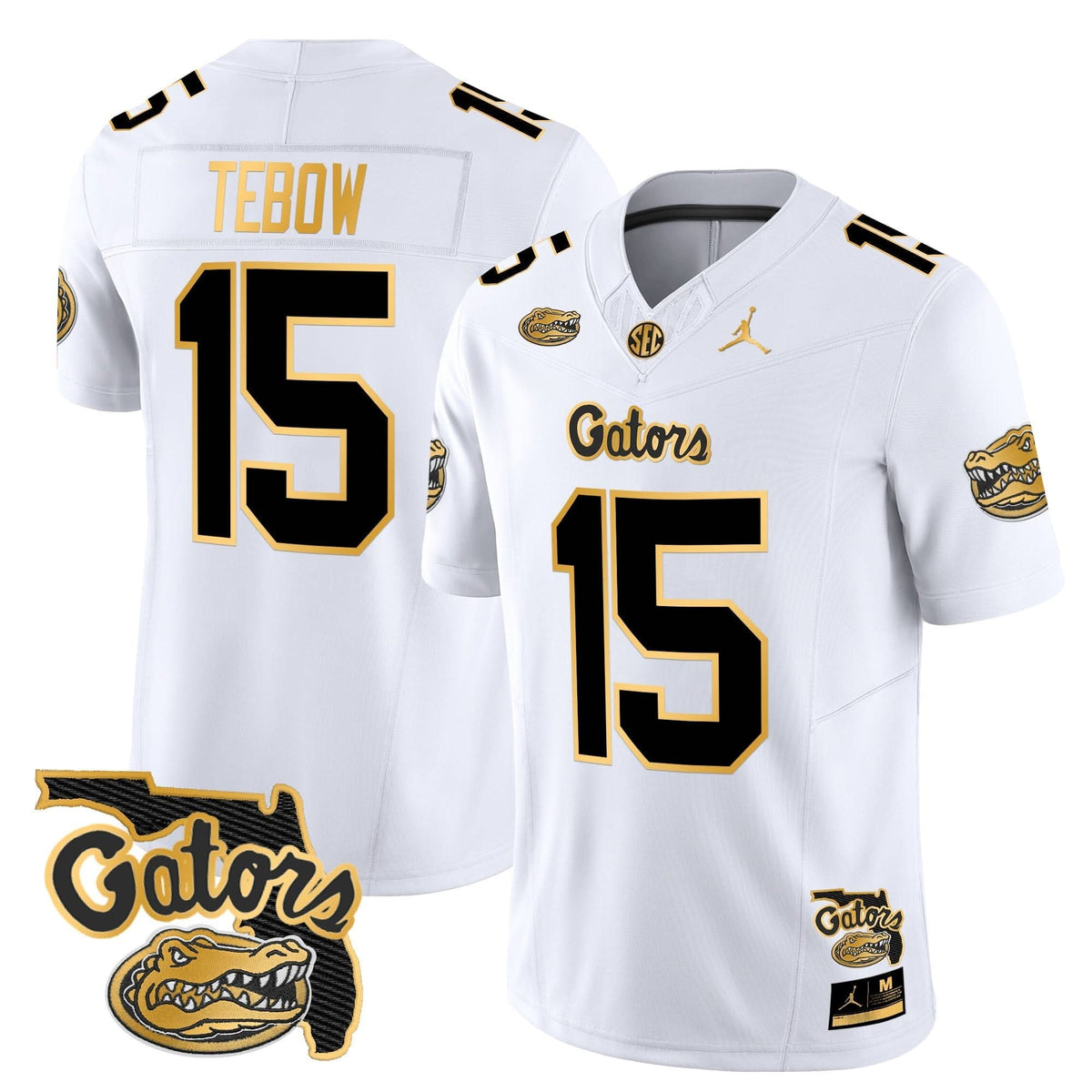 FG 2024 Florida Patch Gold Vapor Limited Jersey