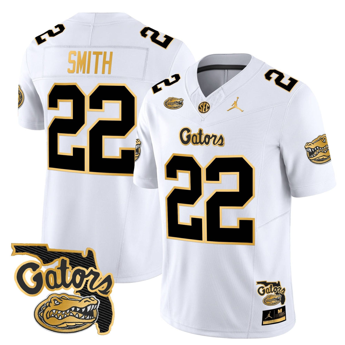 FG 2024 Florida Patch Gold Vapor Limited Jersey
