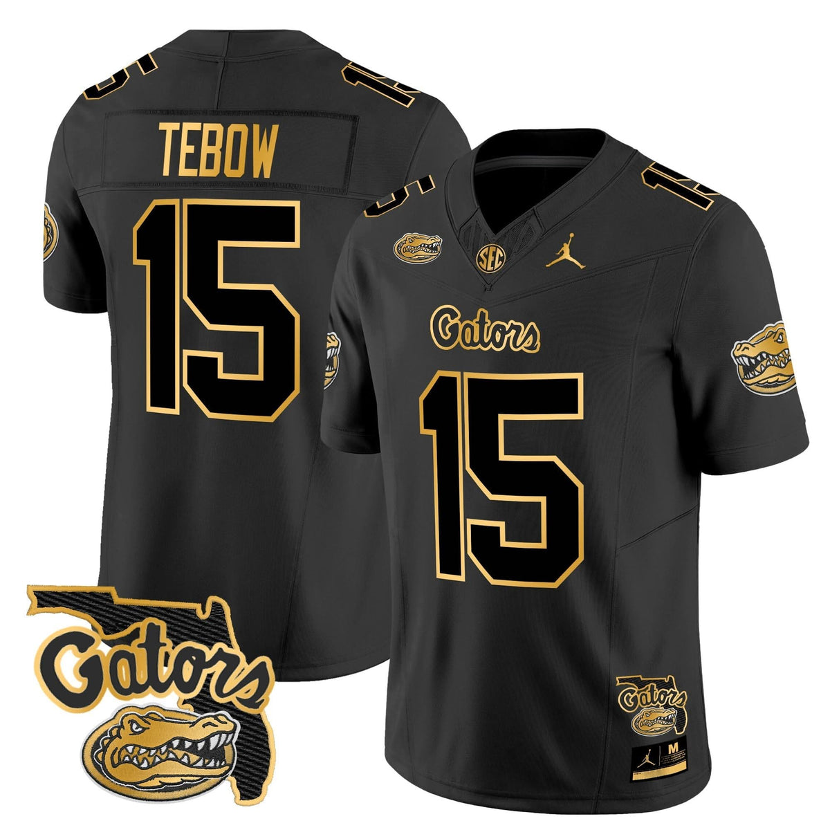 FG 2024 Florida Patch Gold Vapor Limited Jersey