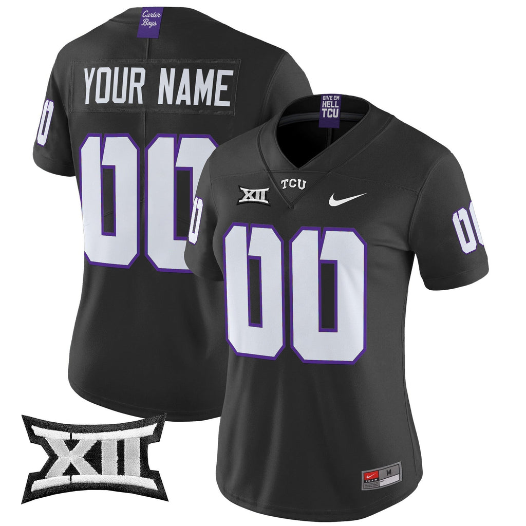 TCU Horned Frogs 2025 Vapor Limited Custom Jersey