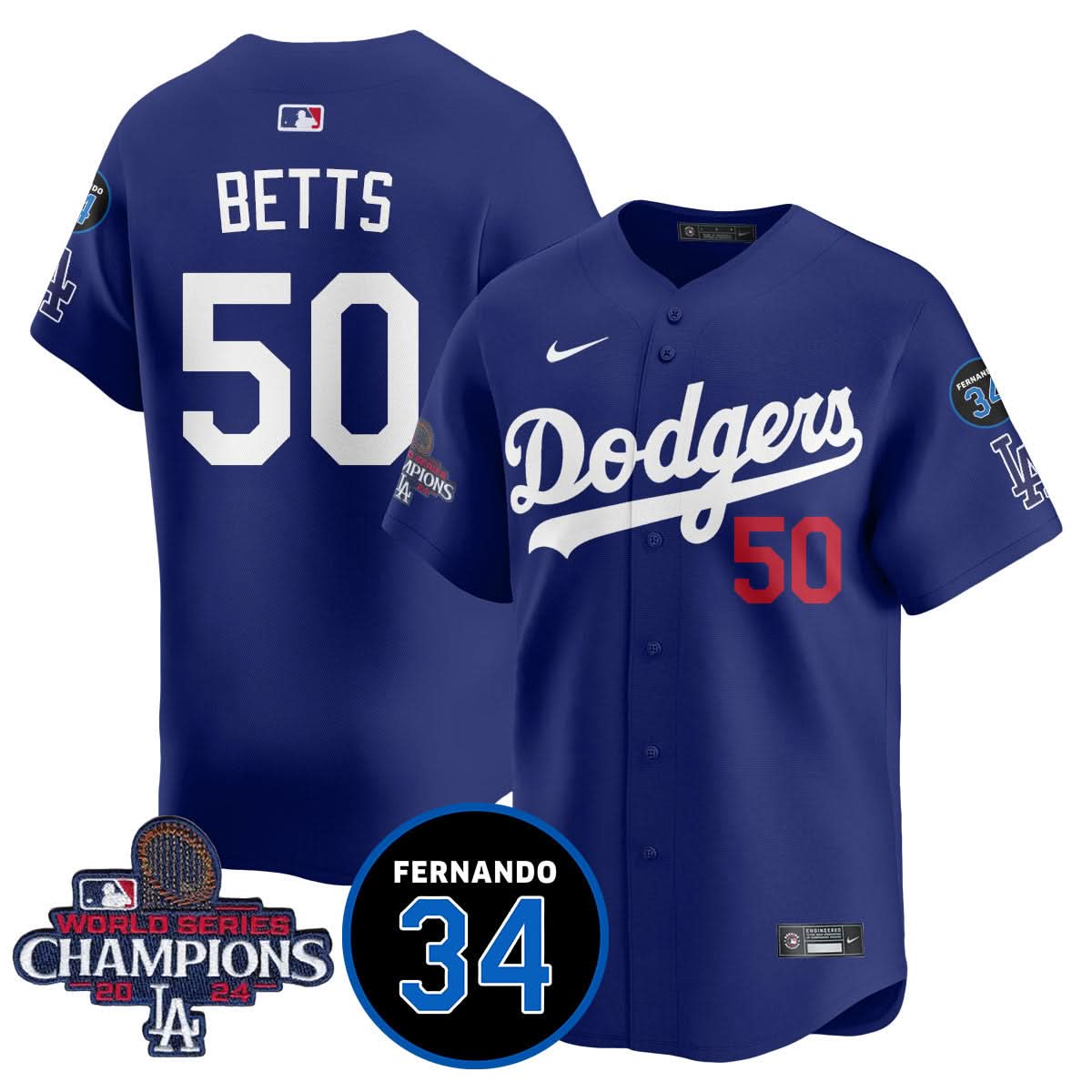 LA LAD - World Series Champions 2024 Jersey - Stitched
