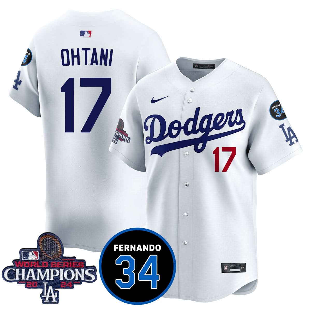 LA LAD - World Series Champions 2024 Jersey - Stitched