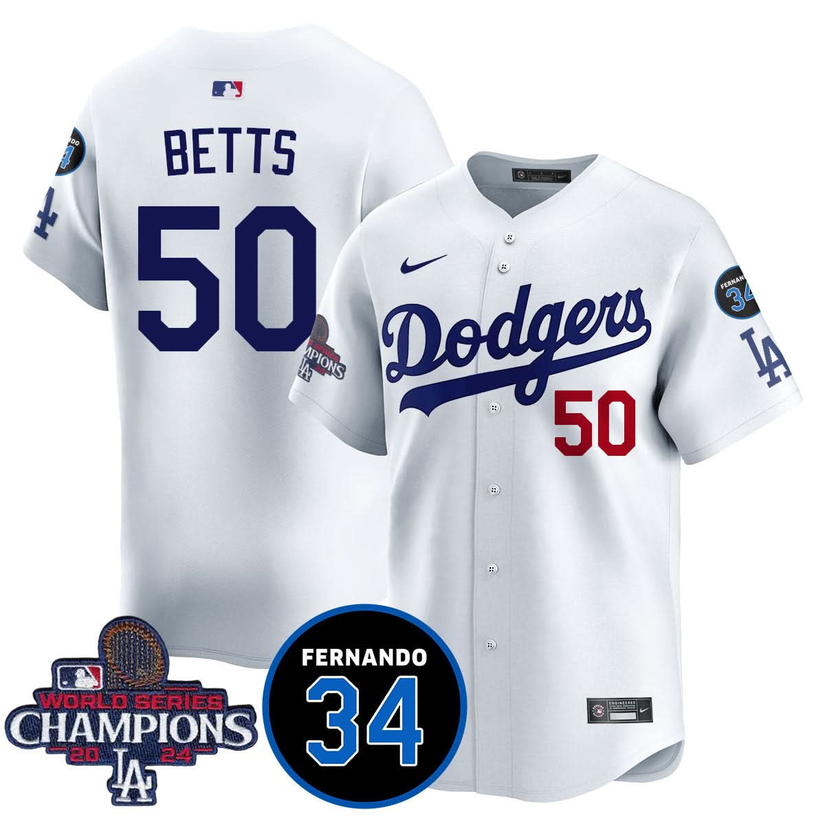 LA LAD - World Series Champions 2024 Jersey - Stitched