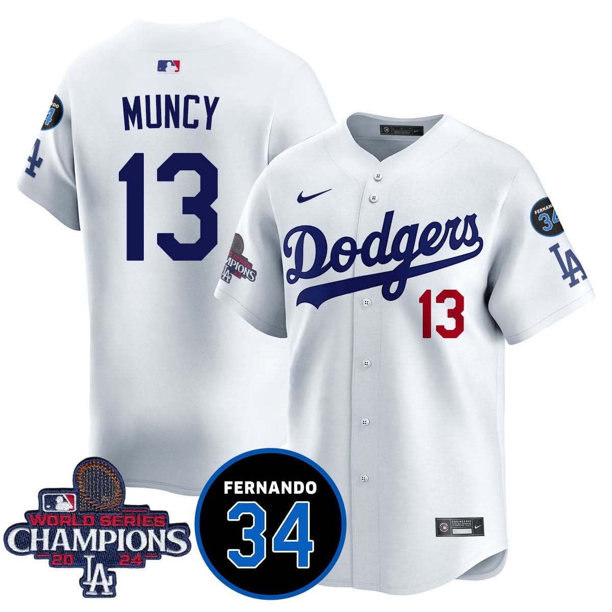 LA LAD - World Series Champions 2024 Jersey - Stitched