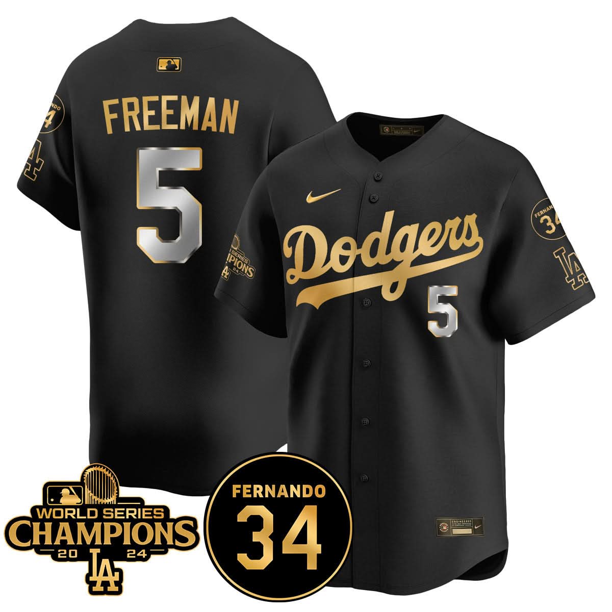 LA LAD - World Series Champions 2024 Jersey - Stitched