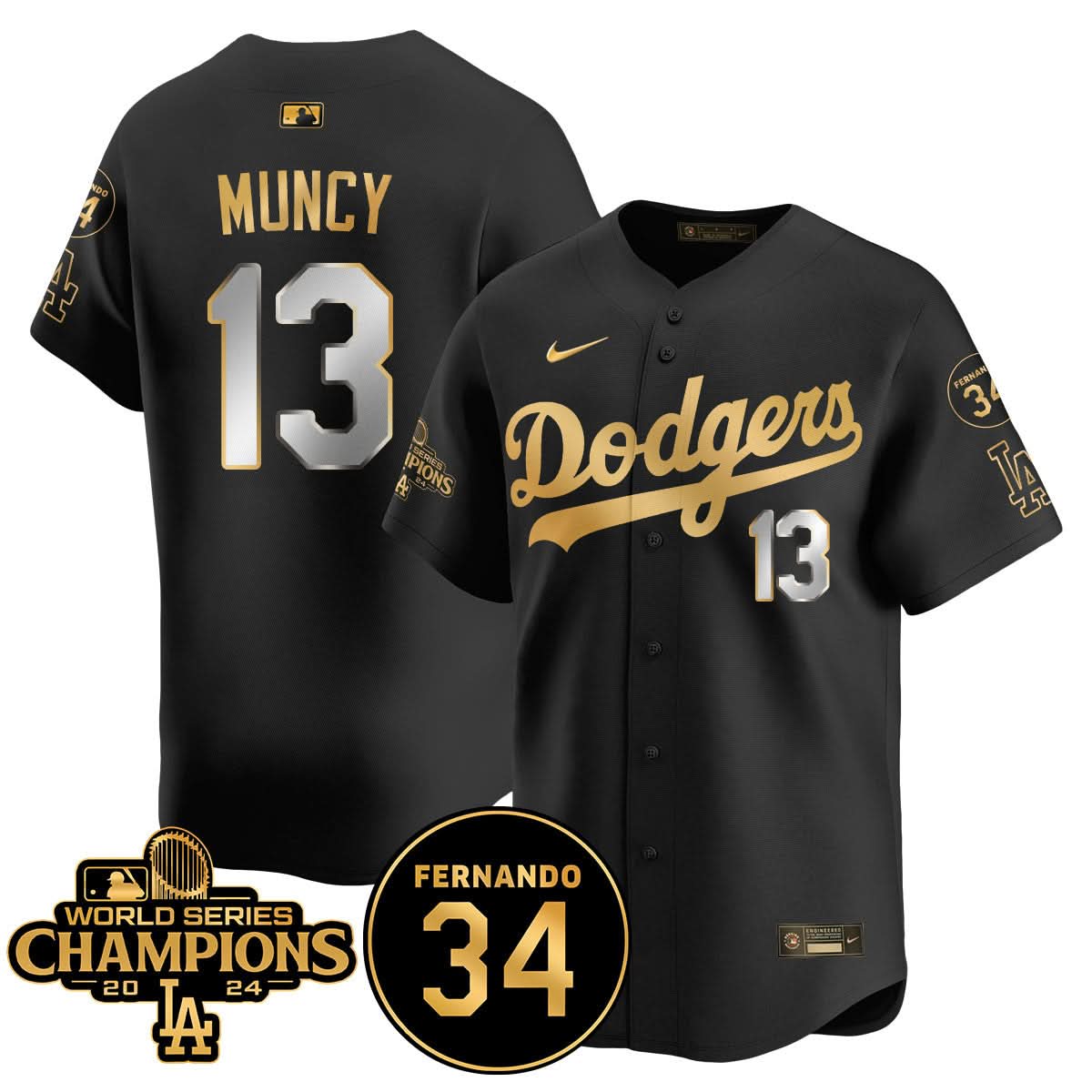 LA LAD - World Series Champions 2024 Jersey - Stitched