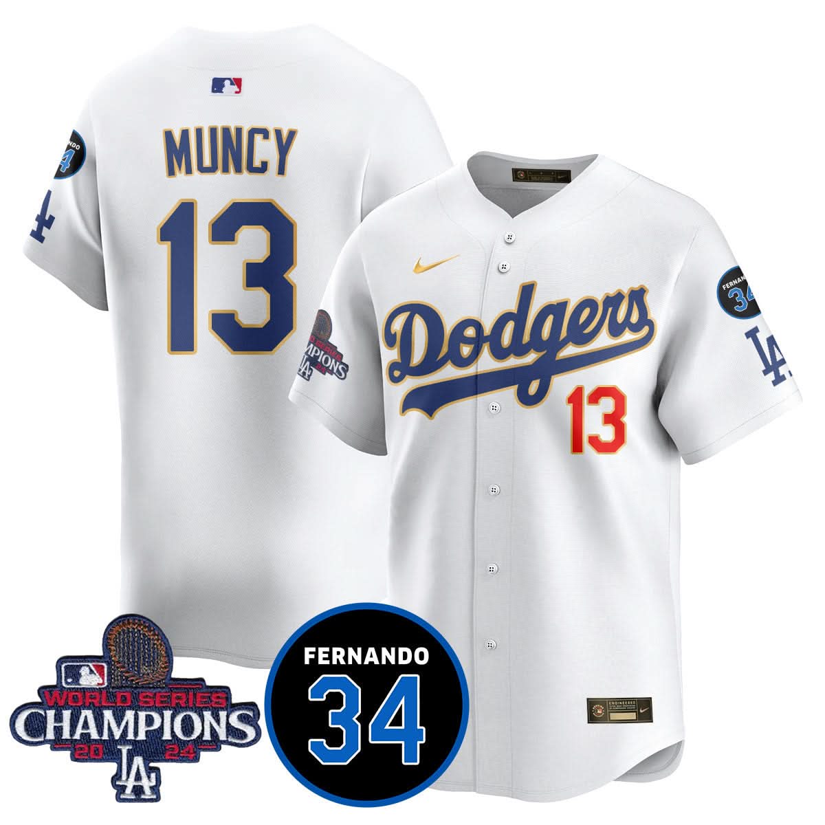 LA LAD - World Series Champions 2024 Jersey - Stitched