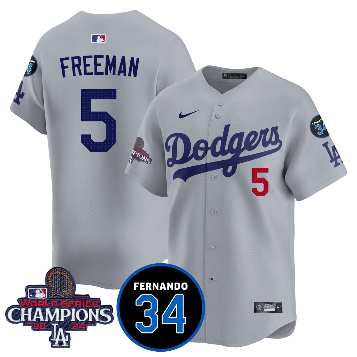 LA LAD - World Series Champions 2024 Jersey - Stitched