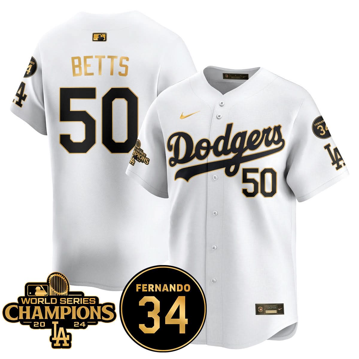 LA LAD - World Series Champions 2024 Jersey - Stitched