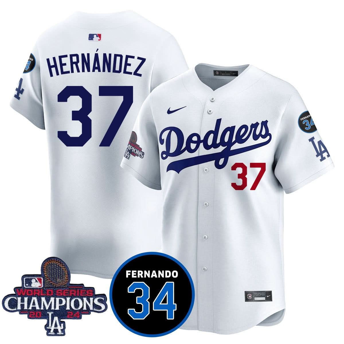 LA LAD - World Series Champions 2024 Jersey - Stitched