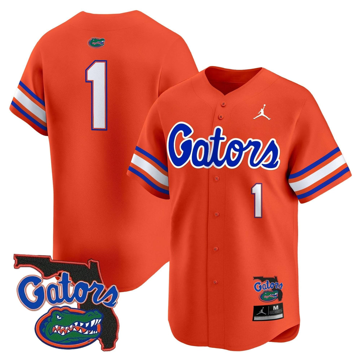 FG 2024 Florida Patch Vapor Baseball Jersey - Stitched