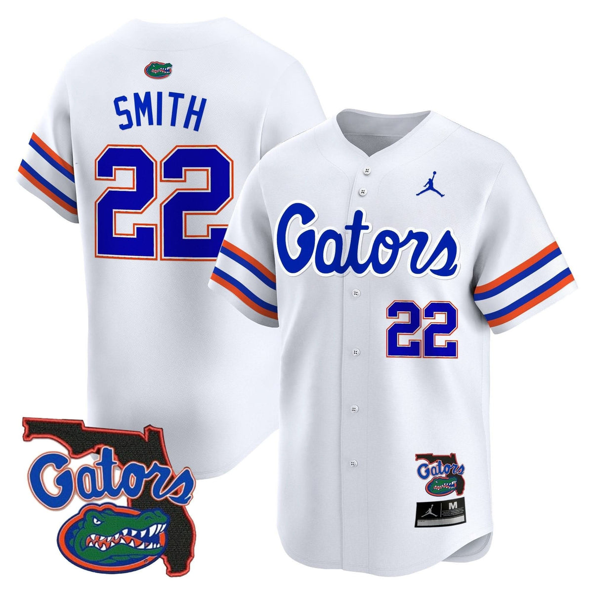 FG 2024 Florida Patch Vapor Baseball Jersey - Stitched