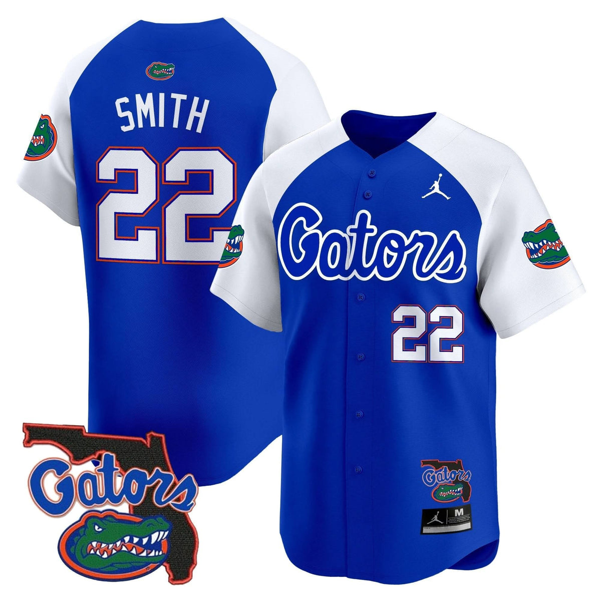 FG 2024 Florida Patch Vapor Baseball Jersey - Stitched