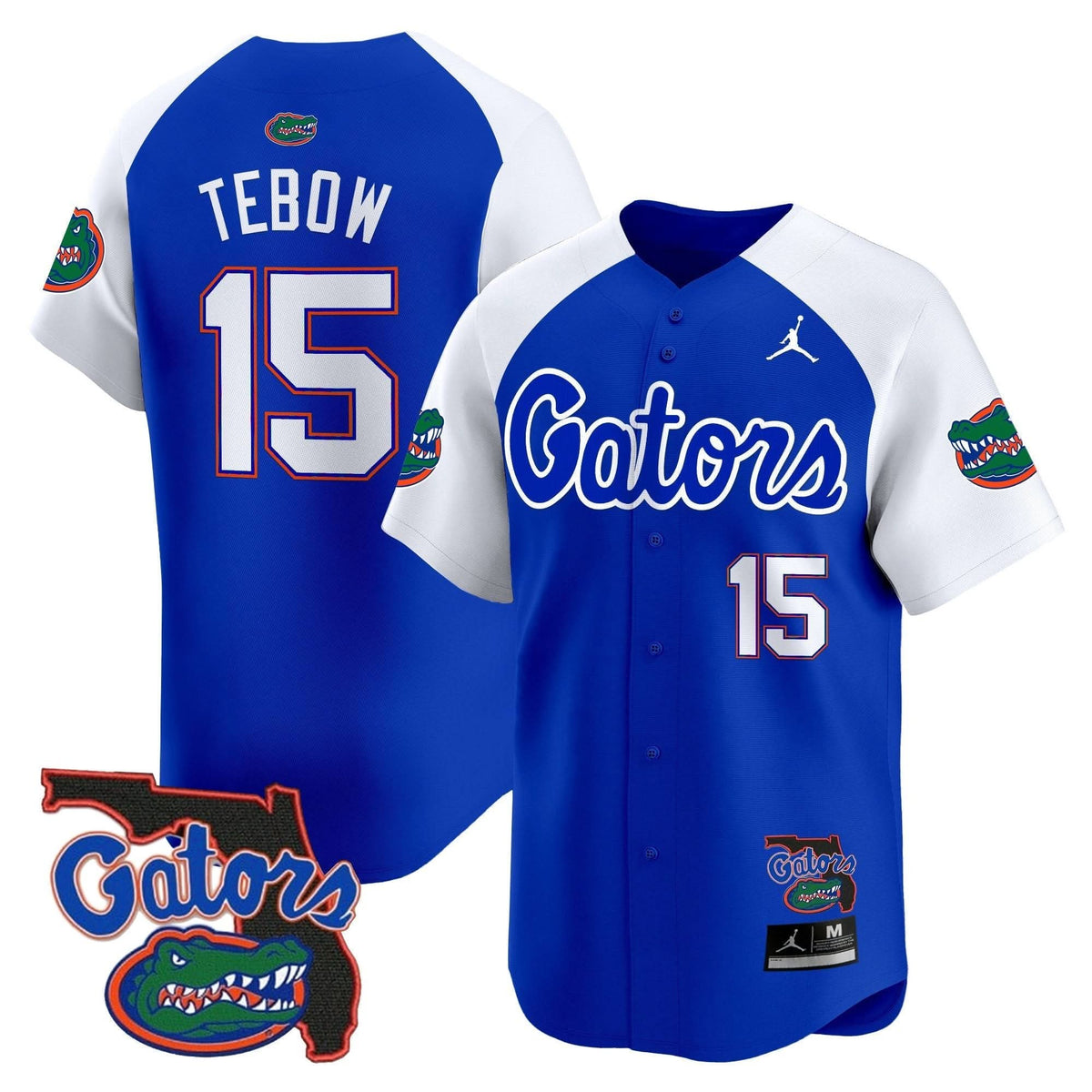 FG 2024 Florida Patch Vapor Baseball Jersey - Stitched