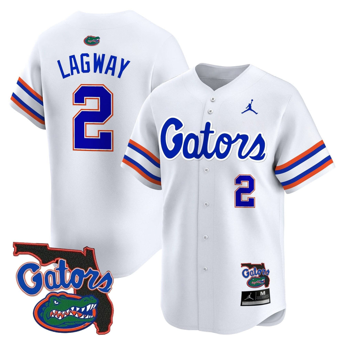 FG 2024 Florida Patch Vapor Baseball Jersey - Stitched
