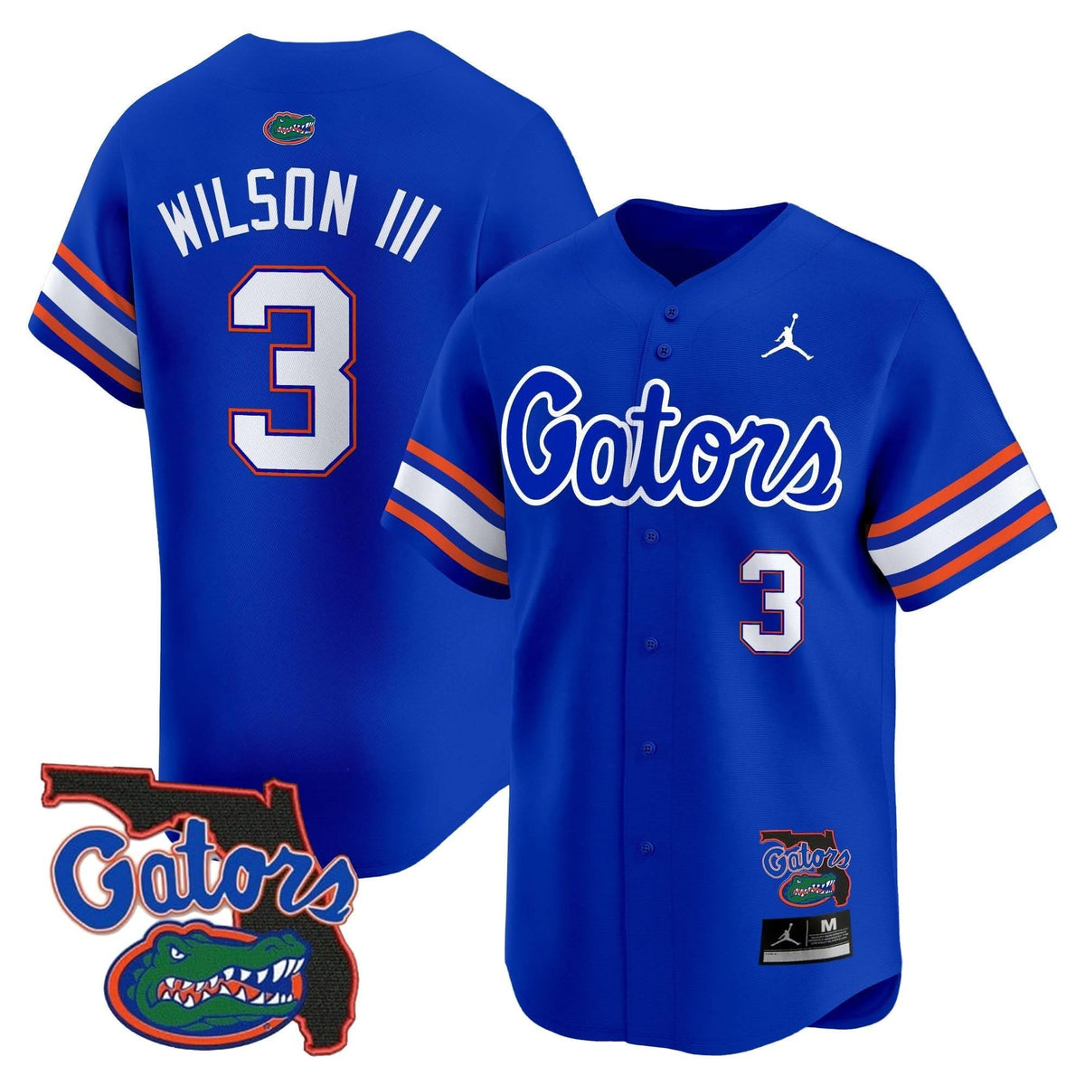 FG 2024 Florida Patch Vapor Baseball Jersey - Stitched
