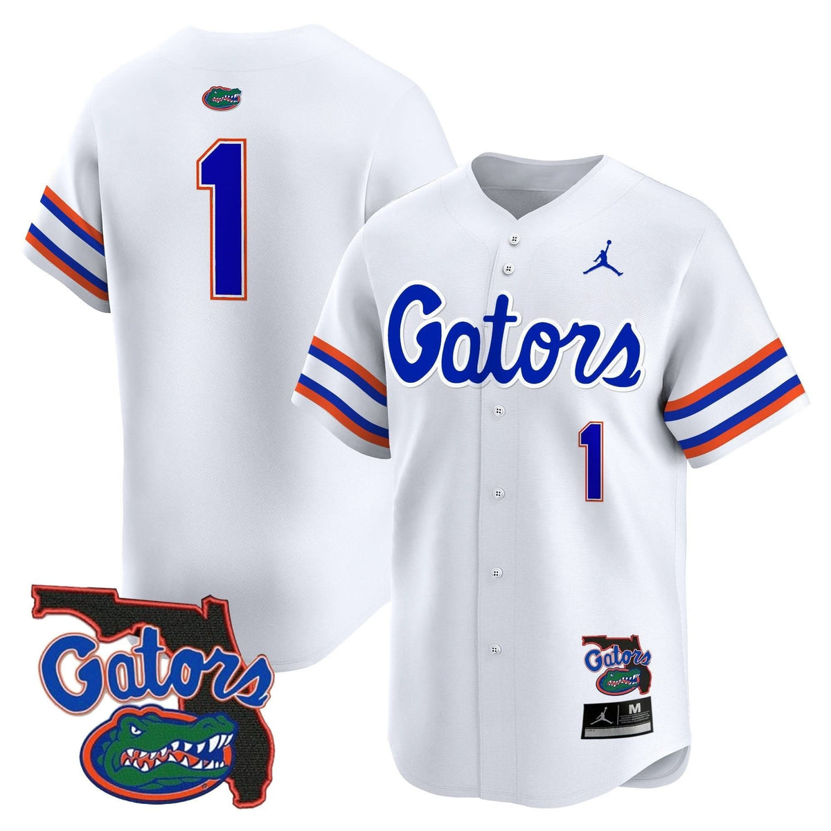 FG 2024 Florida Patch Vapor Baseball Jersey - Stitched