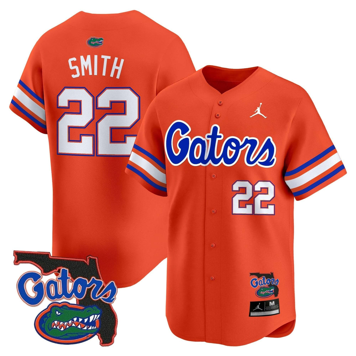 FG 2024 Florida Patch Vapor Baseball Jersey - Stitched