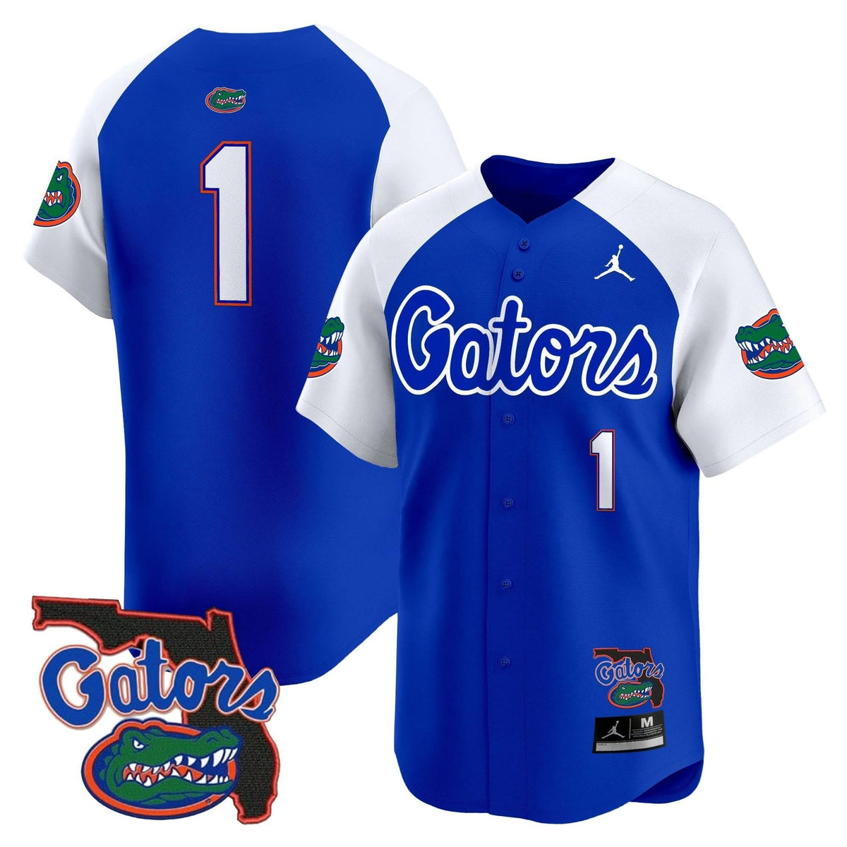FG 2024 Florida Patch Vapor Baseball Jersey - Stitched
