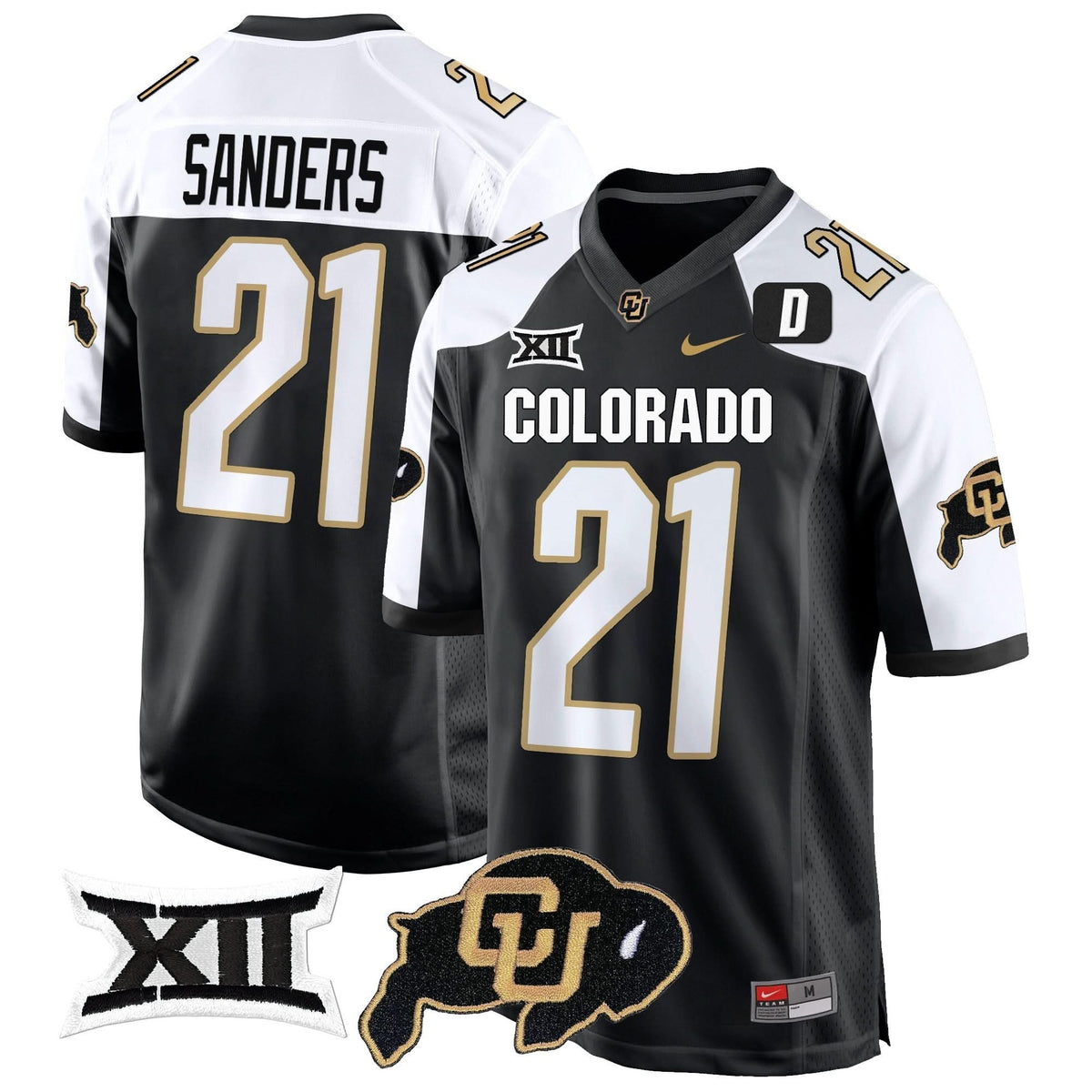 CB Big 12 XII Patch Game Jersey V2