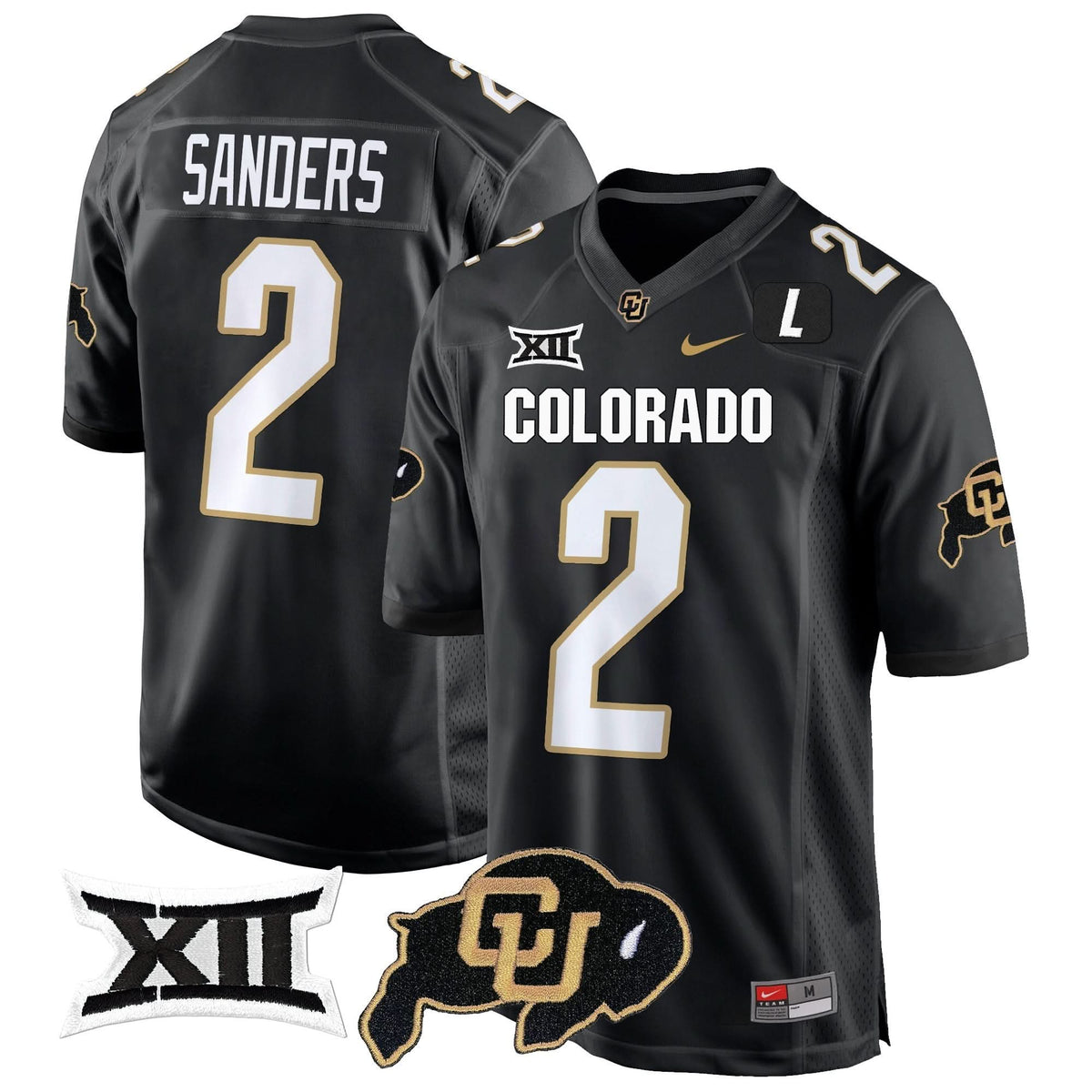CB Big 12 XII Patch Game Jersey V2