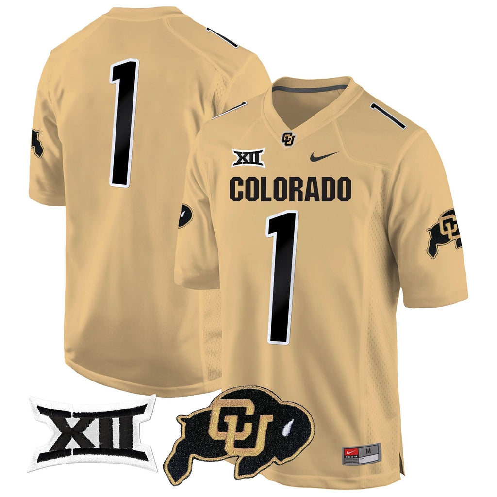 CB Big 12 XII Patch Game Jersey V2