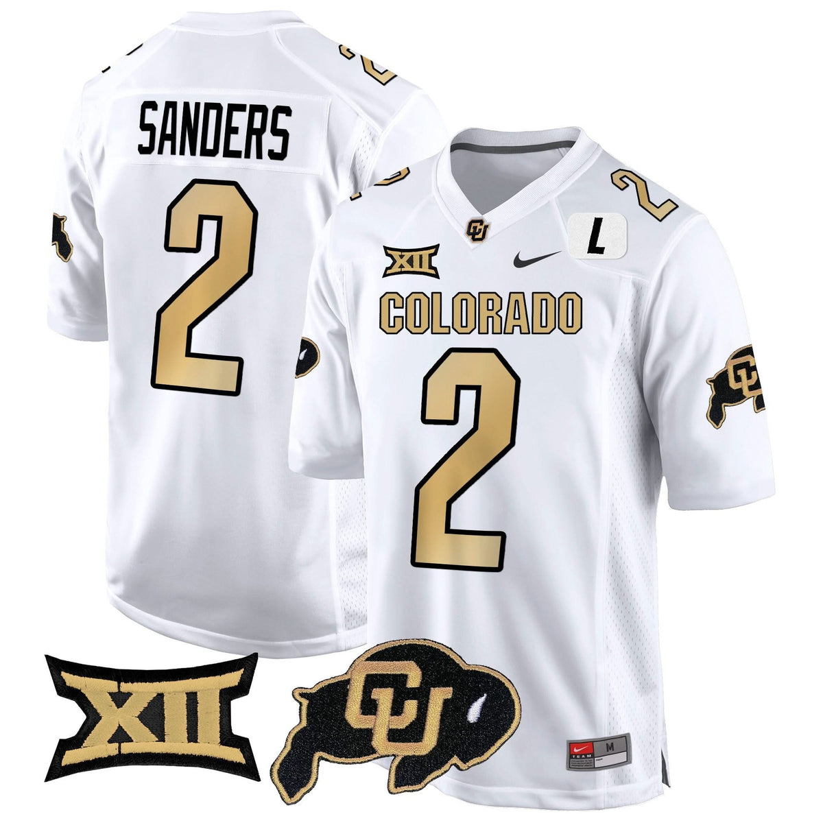 CB Big 12 XII Patch Game Jersey V2