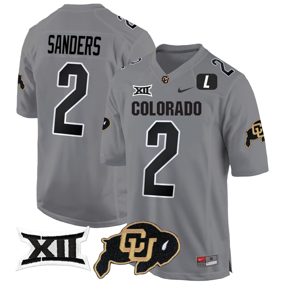 CB Big 12 XII Patch Game Jersey V2