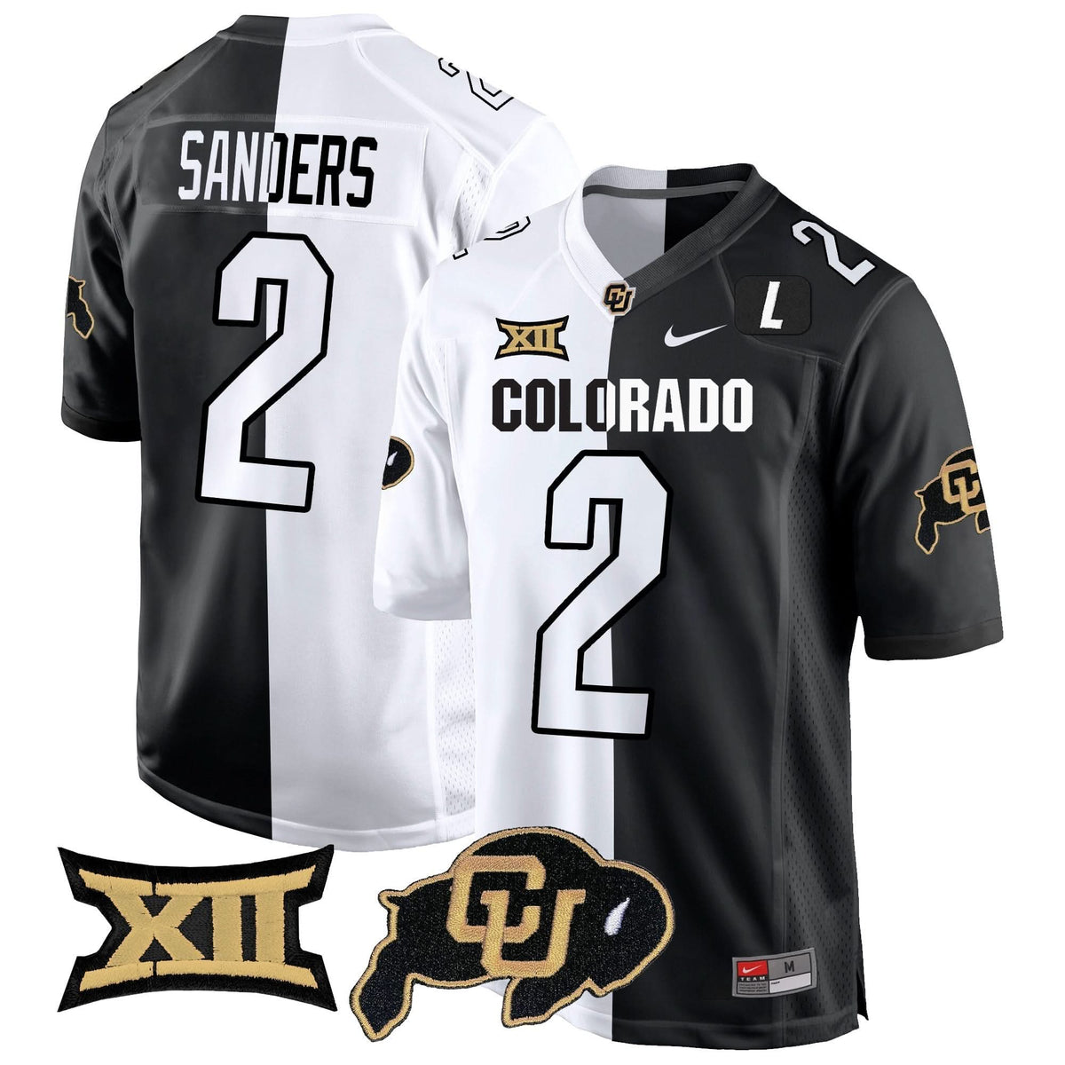 CB Big 12 XII Patch Game Jersey V2